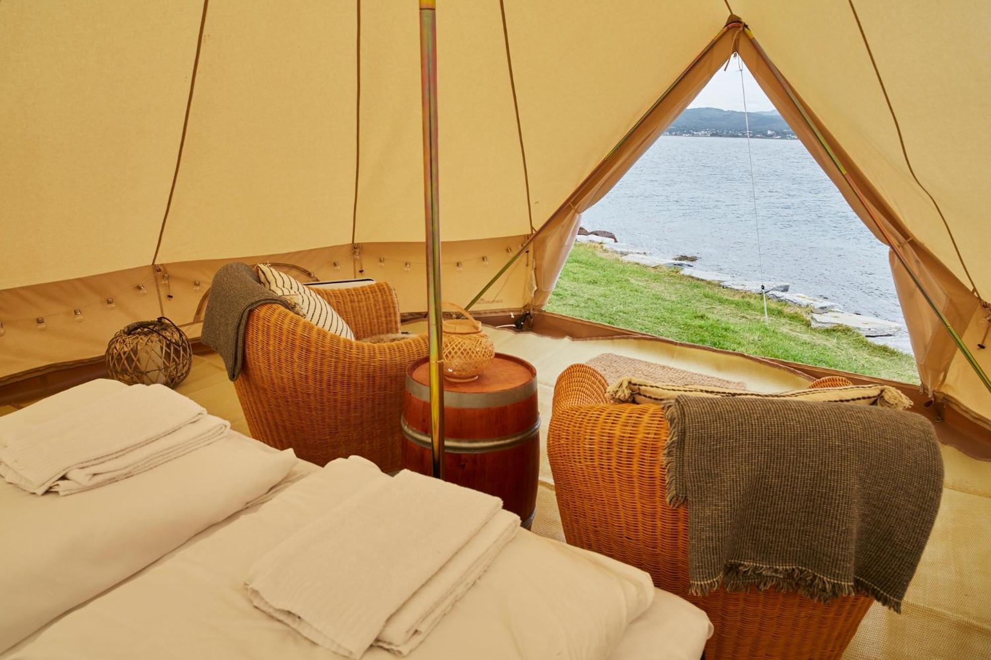 Sandtorgholmen Glamping ภายนอก รูปภาพ