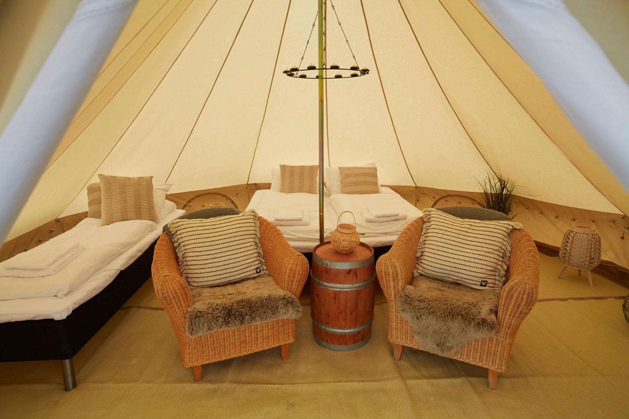 Sandtorgholmen Glamping ภายนอก รูปภาพ