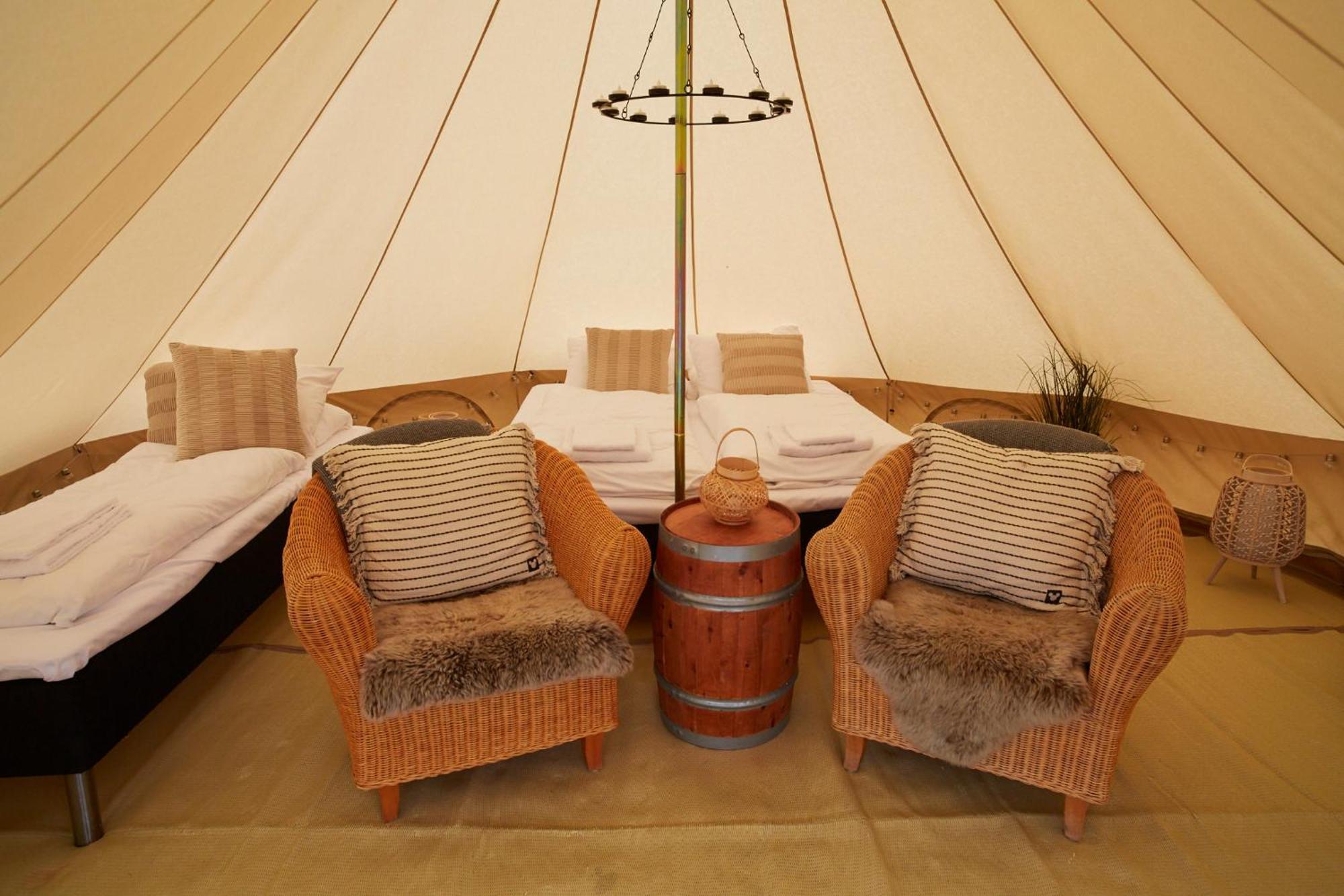 Sandtorgholmen Glamping ภายนอก รูปภาพ
